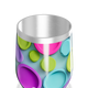 Copo Térmico Slim - Colorido com Bolhas