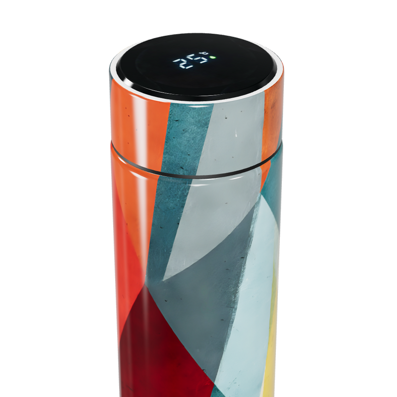 Garrafa Térmica Touch - Estampa Colorida 500ml