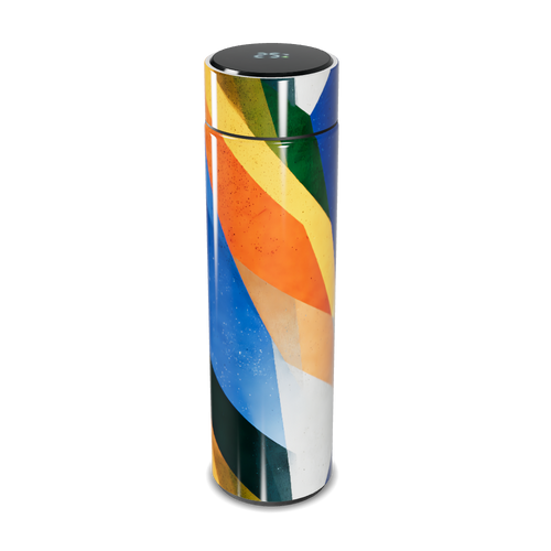 Garrafa Térmica Touch - Colorida com Tela LED