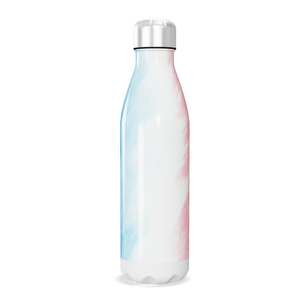 Garrafa Inox - Azul Marmorizada
