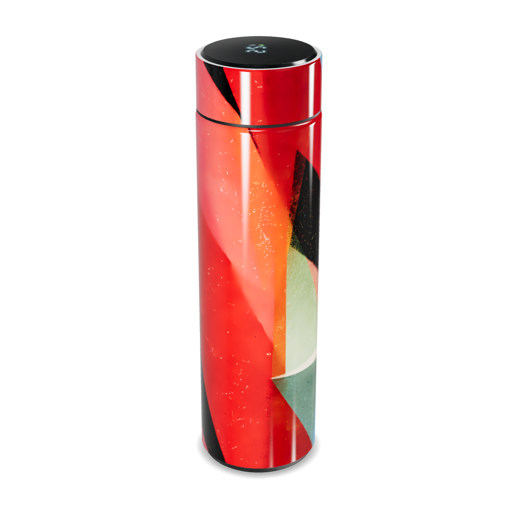 Garrafa Térmica Touch - Multicolorida com Listras