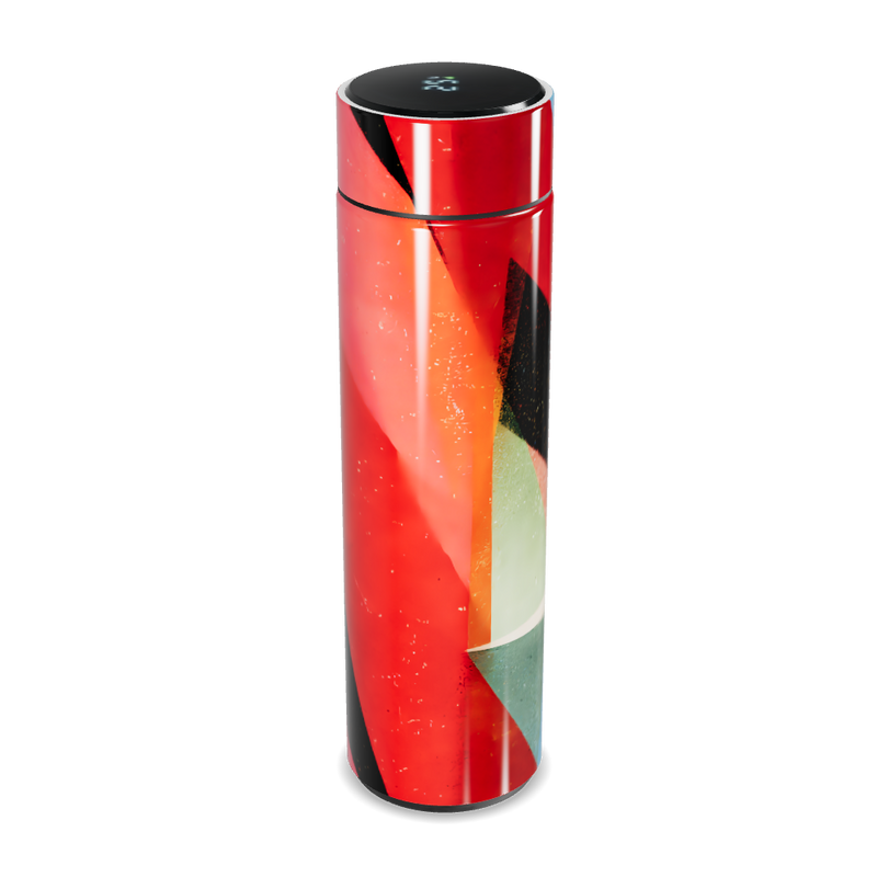 Garrafa Térmica Touch - Multicolorida com Listras