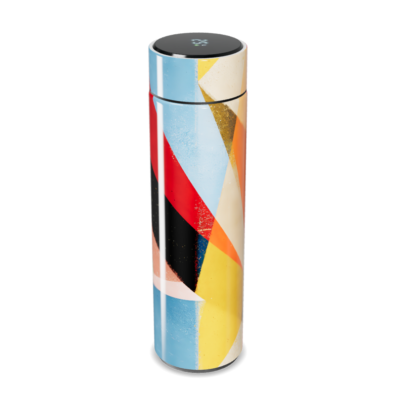 Garrafa Térmica Touch - Multicolorida com Listras