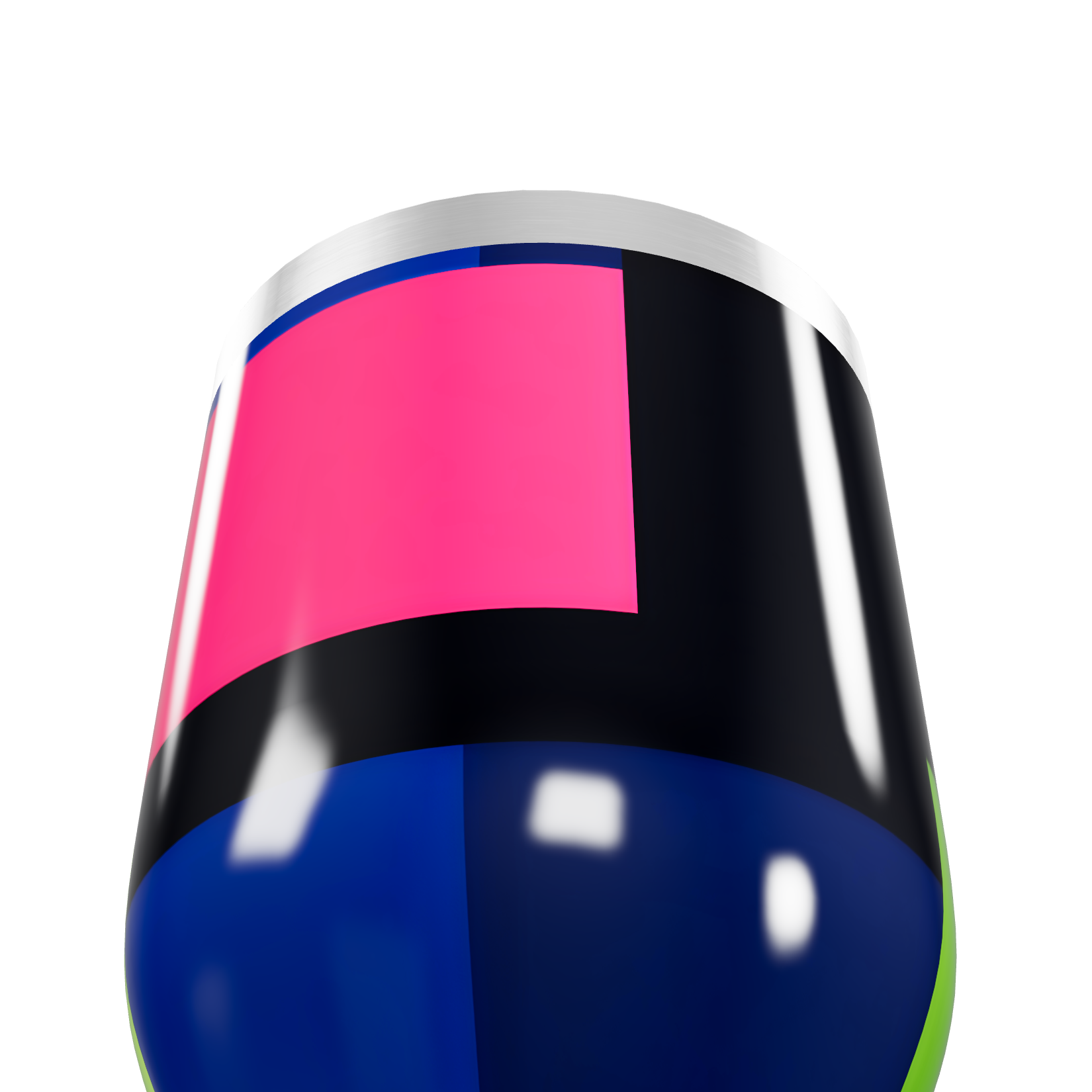 Copo Térmico Slim - Colorido Inox Azul e Rosa