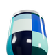 Copo Térmico Slim - Azul e Verde Quadriculado
