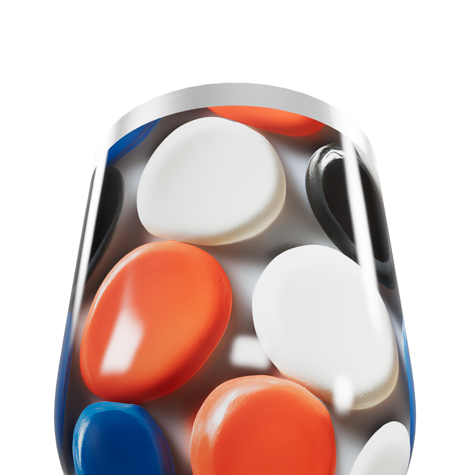 Copo Térmico Slim - Estampado Colorido