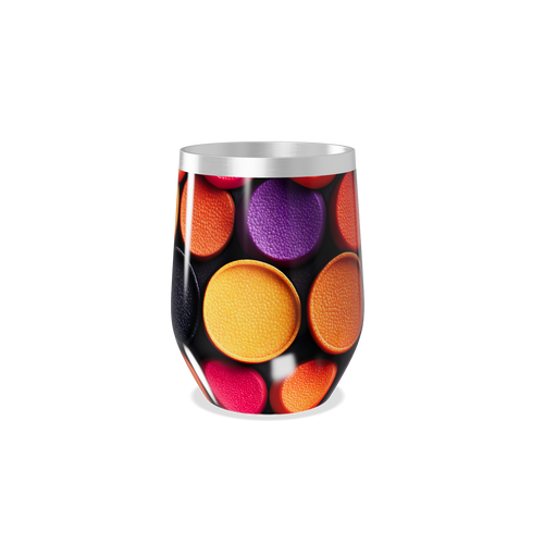 Copo Térmico Slim - Estampa Colorida Vibrante