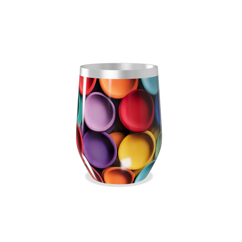 Copo Térmico Slim - Estampa Colorida