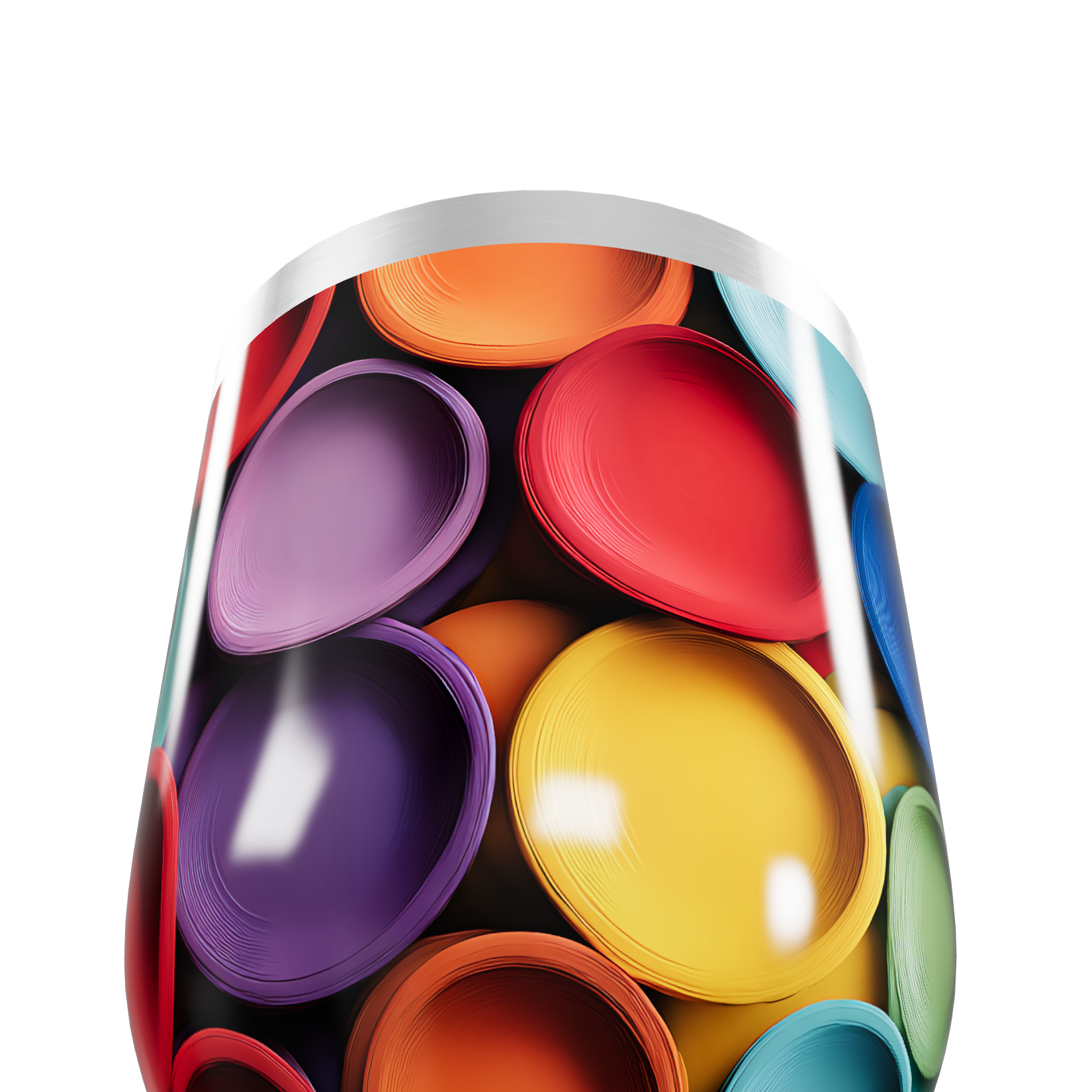 Copo Térmico Slim - Estampa Colorida