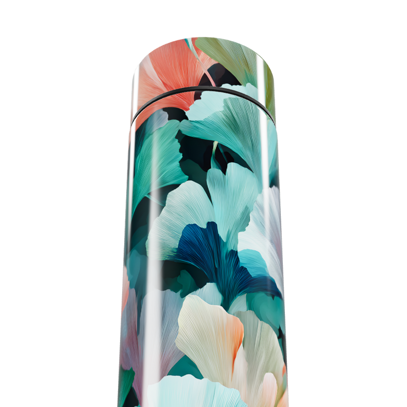 Garrafa Térmica Touch - Floral Colorida Inox