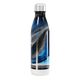 Garrafa Inox - Design Marmorizado Azul