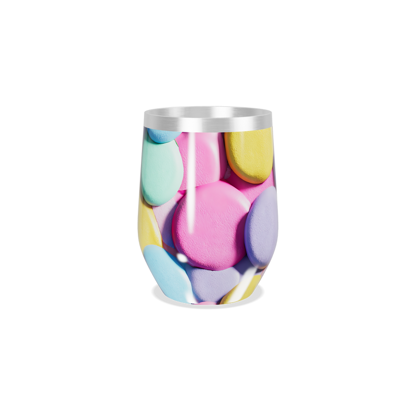 Copo Térmico Slim - Estampa Colorida Pastel