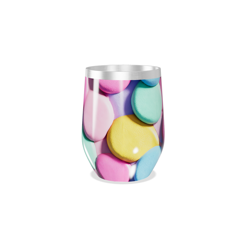 Copo Térmico Slim - Estampa Colorida Pastel