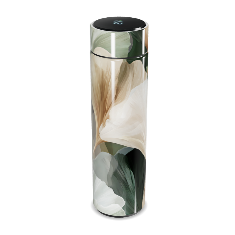 Garrafa Térmica Touch - Floral com Visor Digital