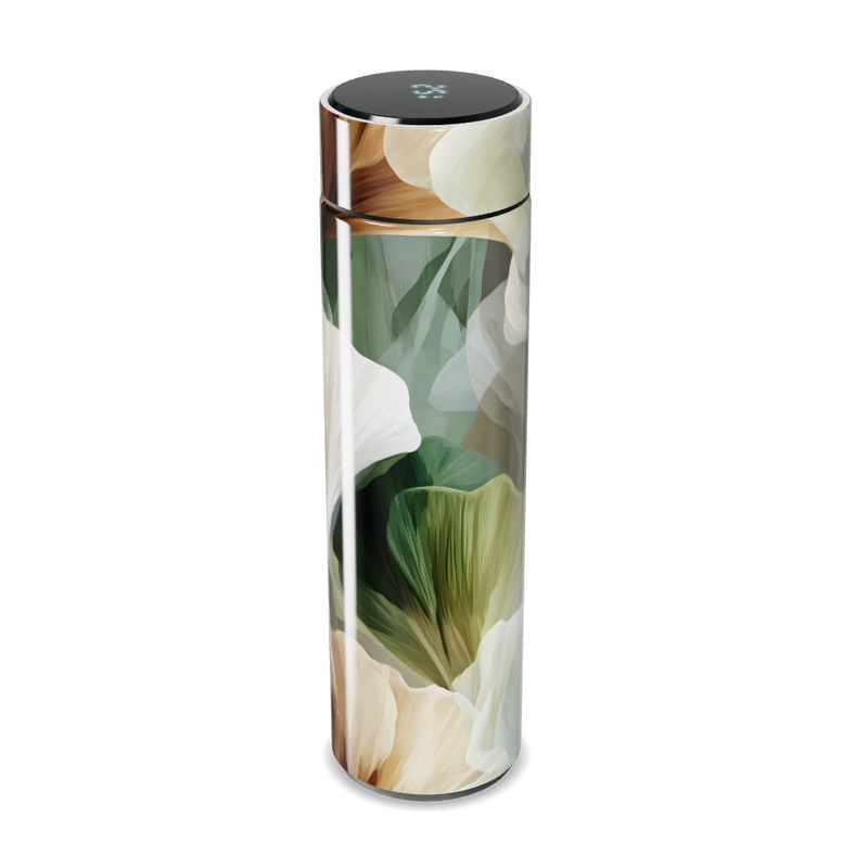 Garrafa Térmica Touch - Floral com Visor Digital