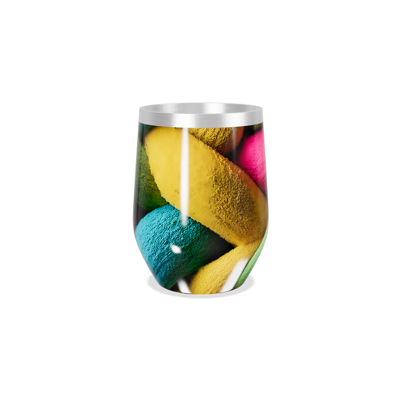 Copo Térmico Slim - Transparente com Cores Vivas