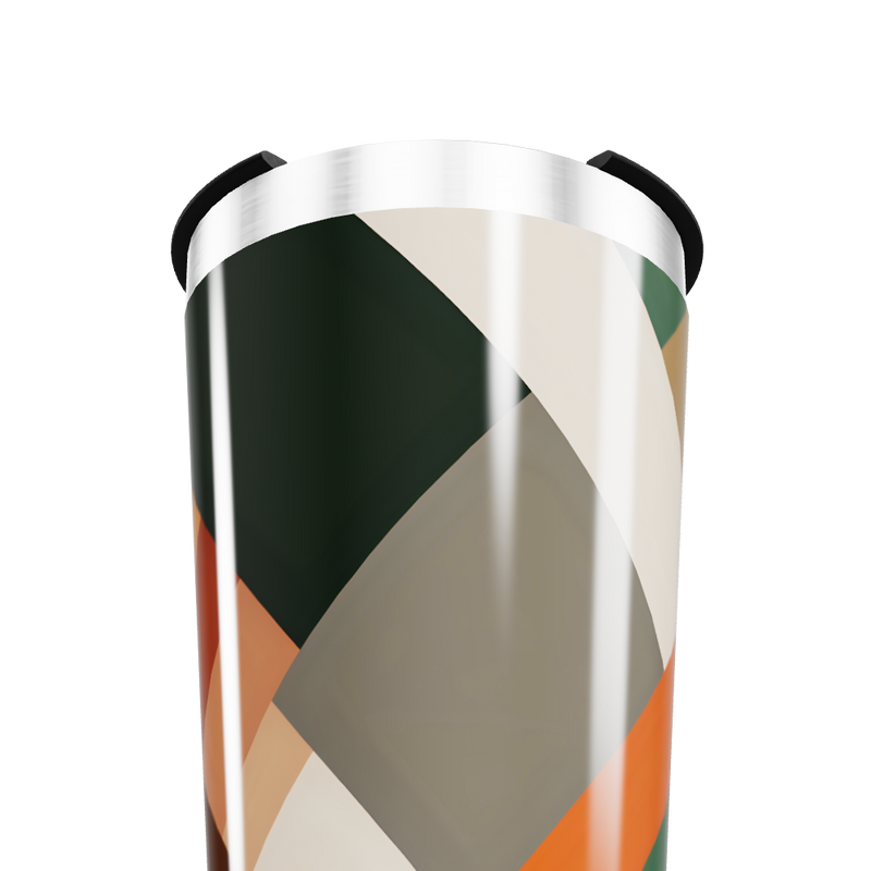 Copo Térmico - Estampa Geométrica Colorida