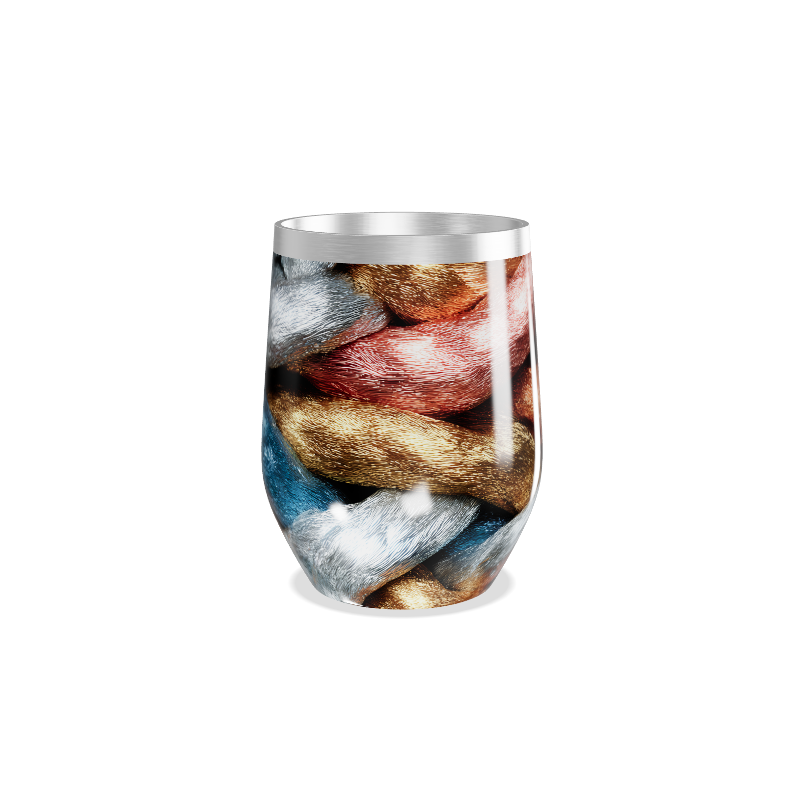 Copo Térmico Slim - Multicolorido Aço Inox