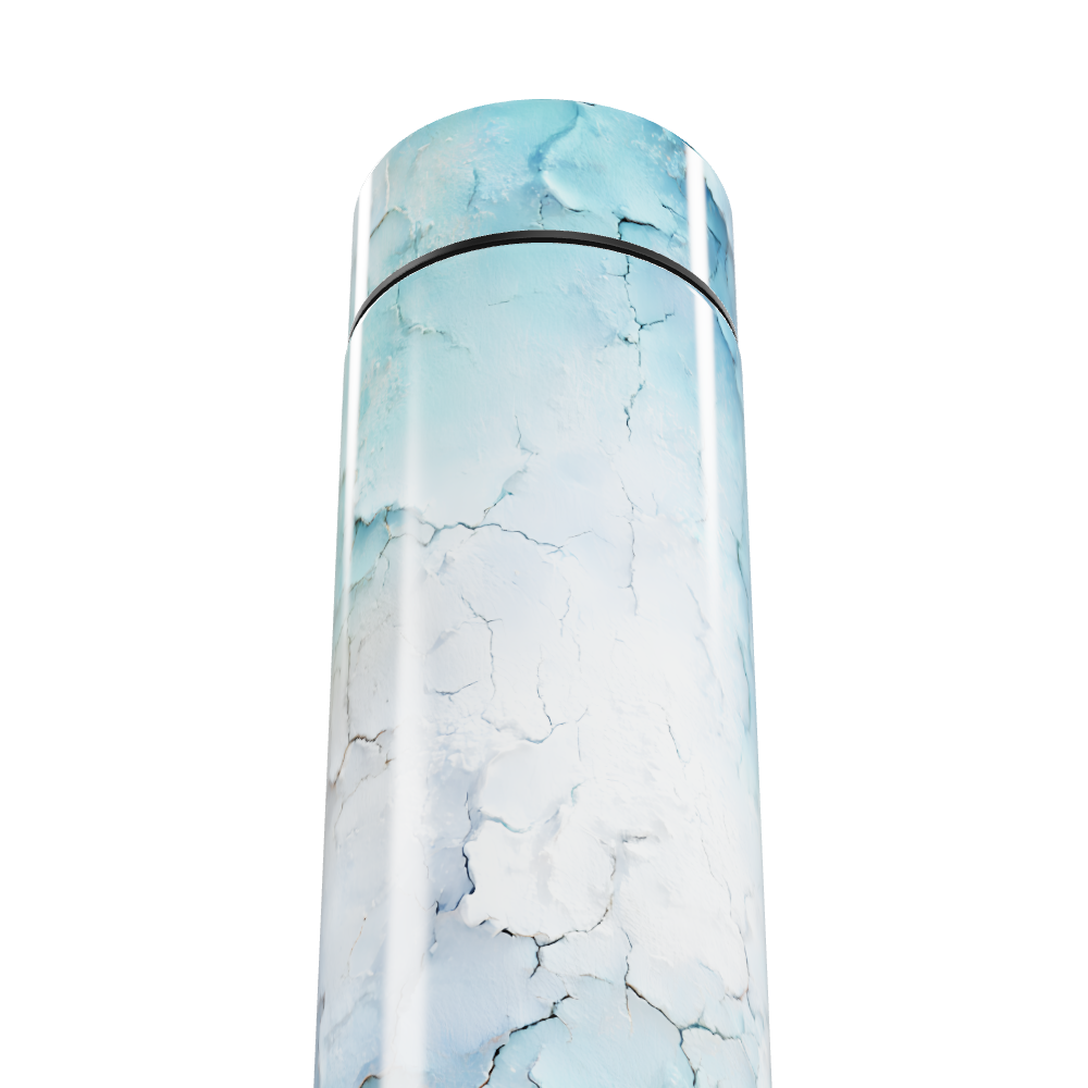 Garrafa Térmica Touch Mármore Azul