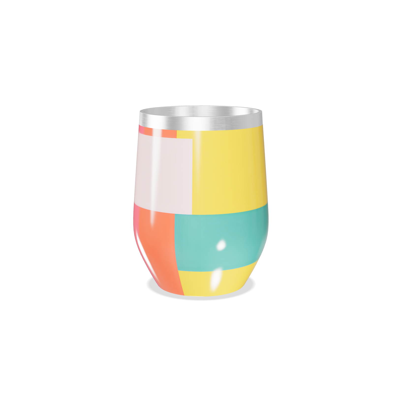 Copo Térmico Slim - Colorido Inox