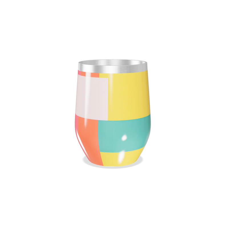 Copo Térmico Slim - Colorido Inox
