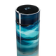 Garrafa Térmica Touch - Azul com Estampa Ondulada
