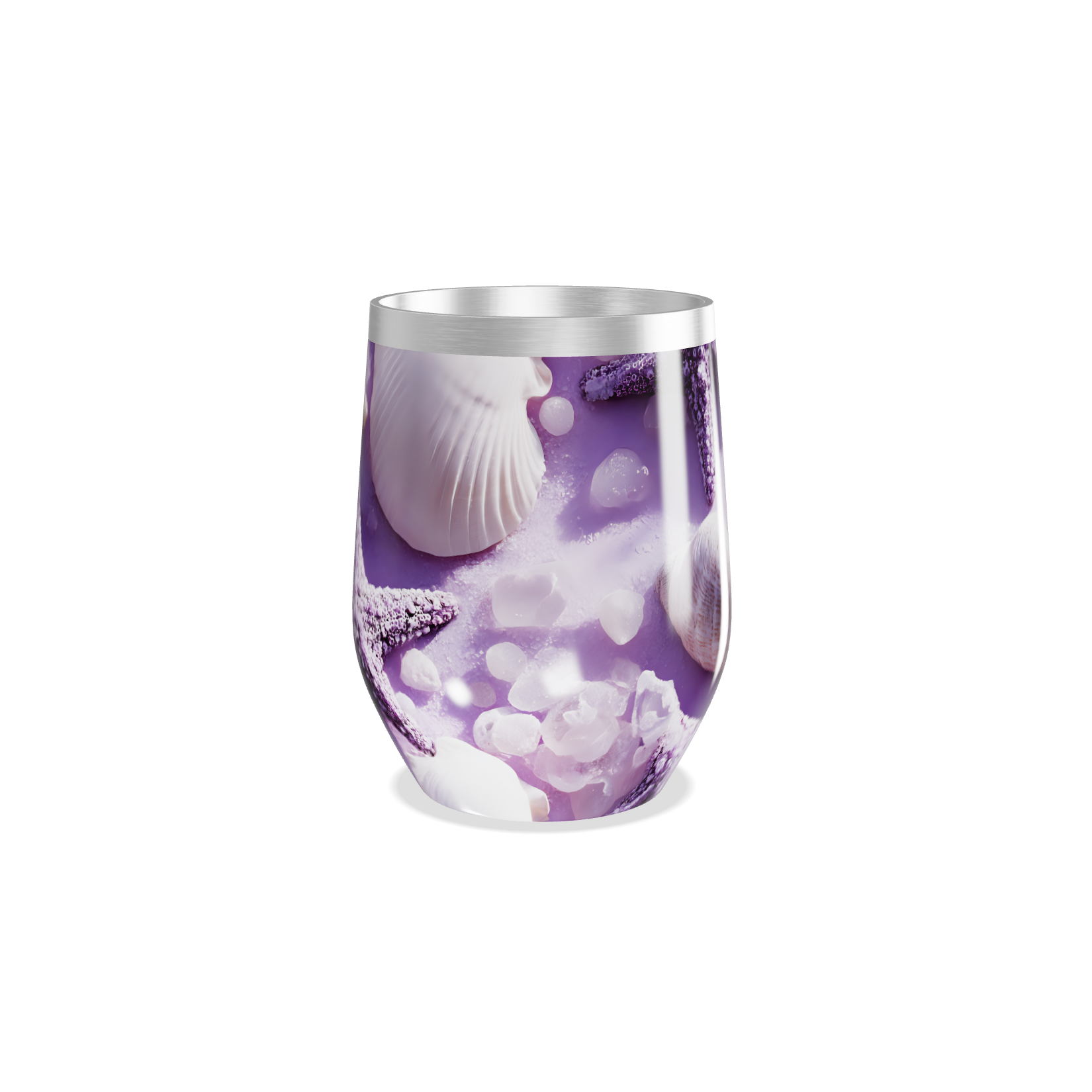 Copo Térmico Slim - Estrelas do Mar Roxo