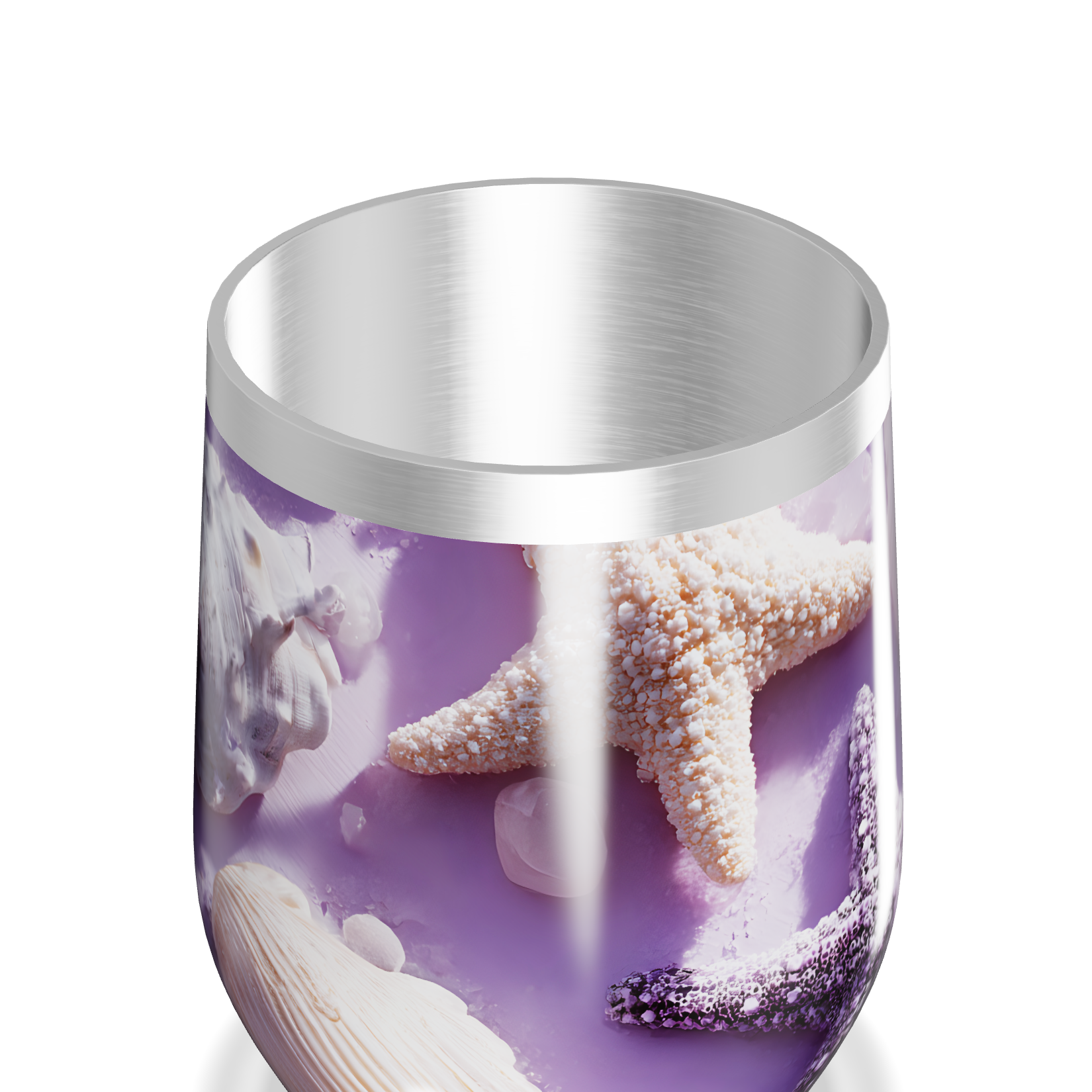 Copo Térmico Slim - Estrelas do Mar Roxo