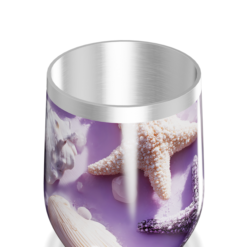 Copo Térmico Slim - Estrelas do Mar Roxo