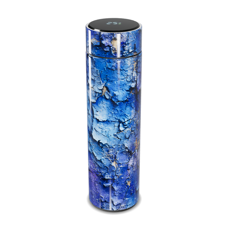 Garrafa Térmica Touch Azul Texturizada