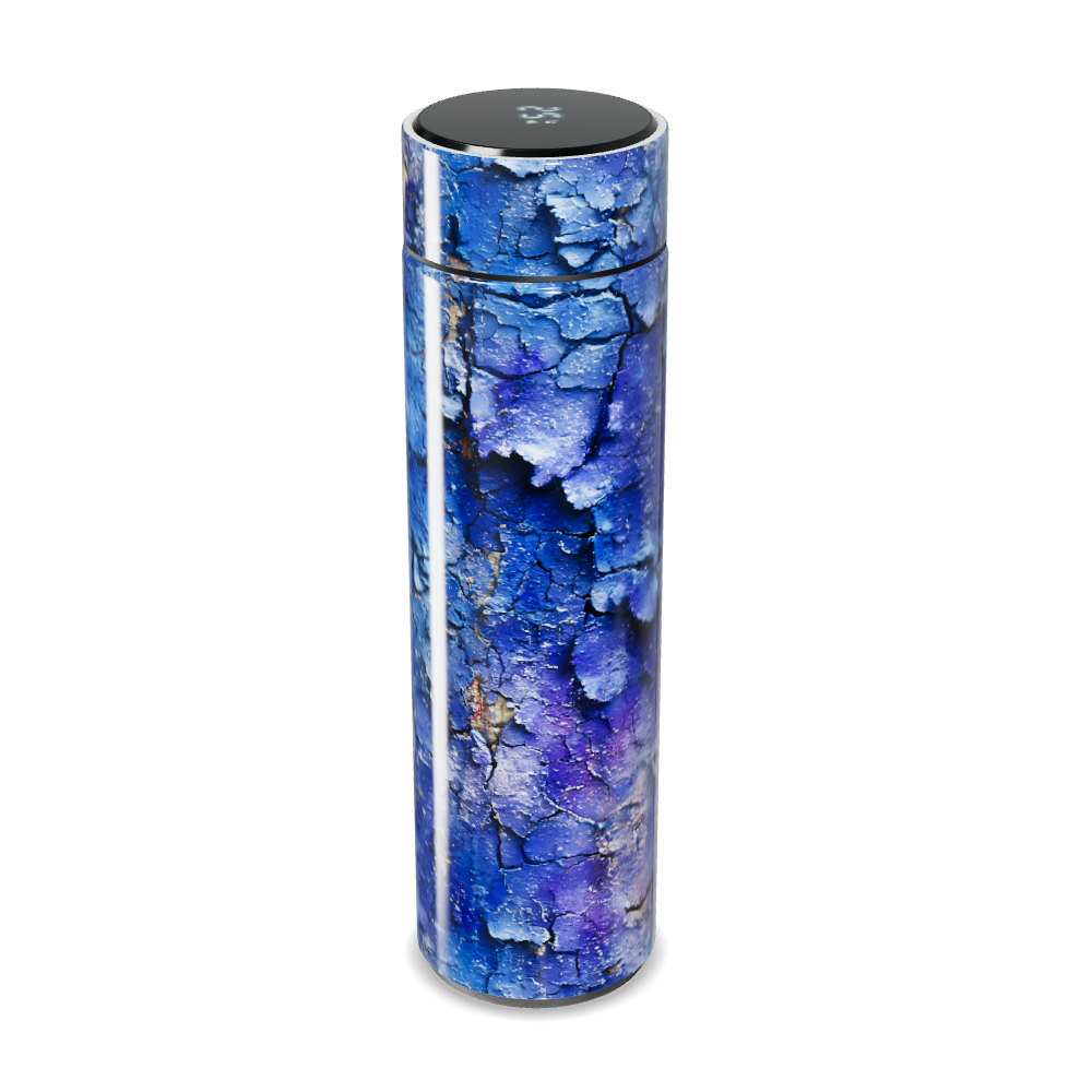 Garrafa Térmica Touch Azul Texturizada