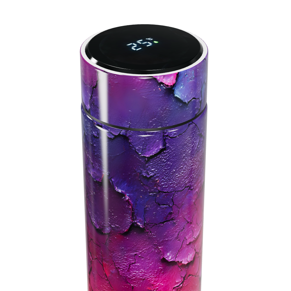 Garrafa Térmica Touch - Colorida com Display LED