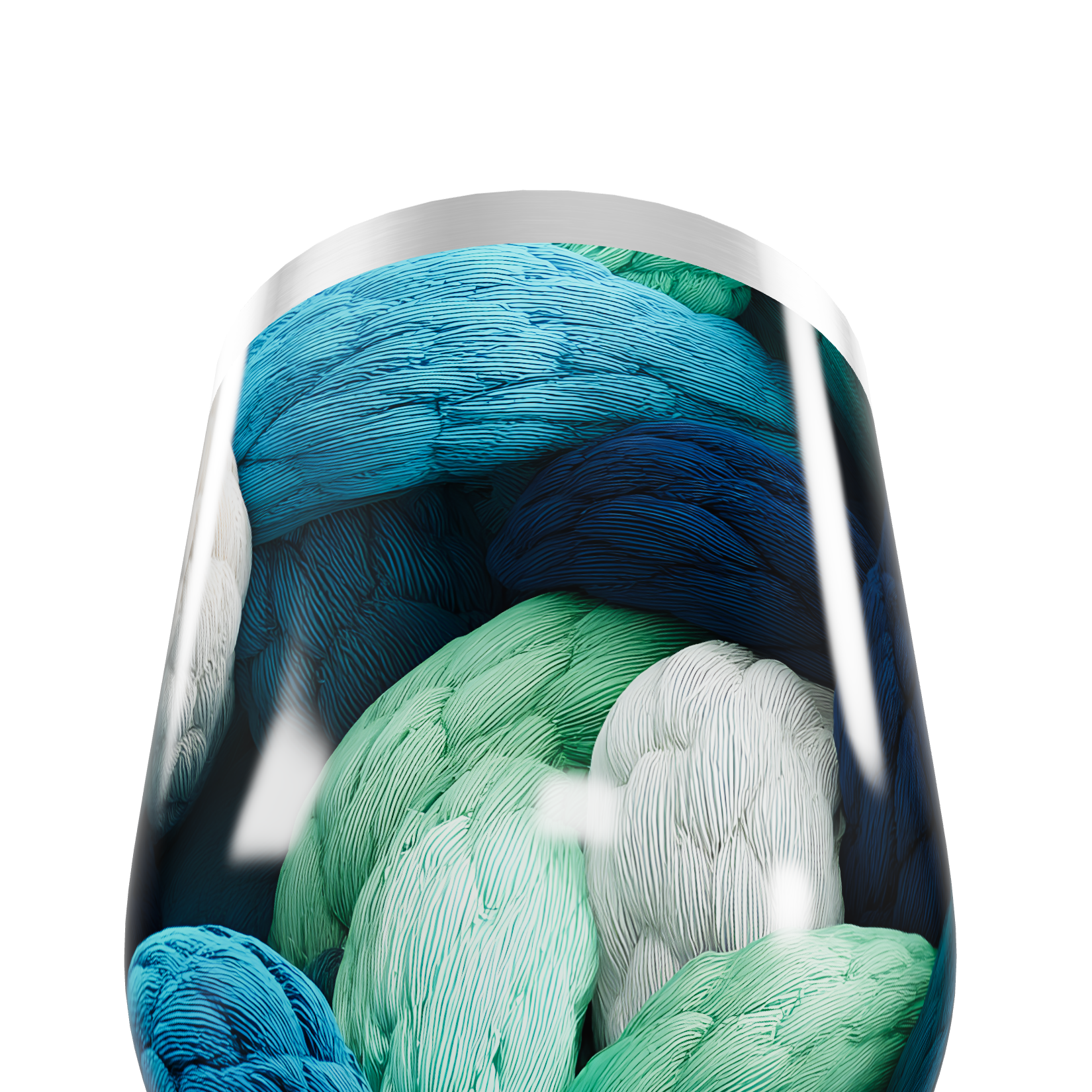 Copo Térmico Slim - Estampa Colorida Fibra