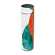 Garrafa Térmica Touch - Verde e Laranja Inox