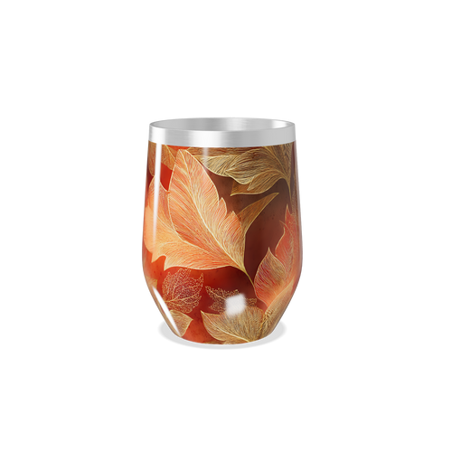 Copo Térmico Slim - Folhas Outono Aço Inox