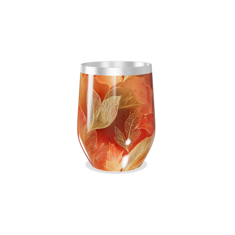 Copo Térmico Slim - Folhas Outono Aço Inox