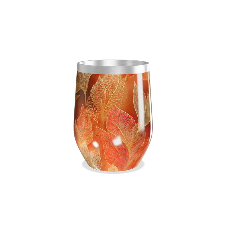 Copo Térmico Slim - Folhas Outono Aço Inox