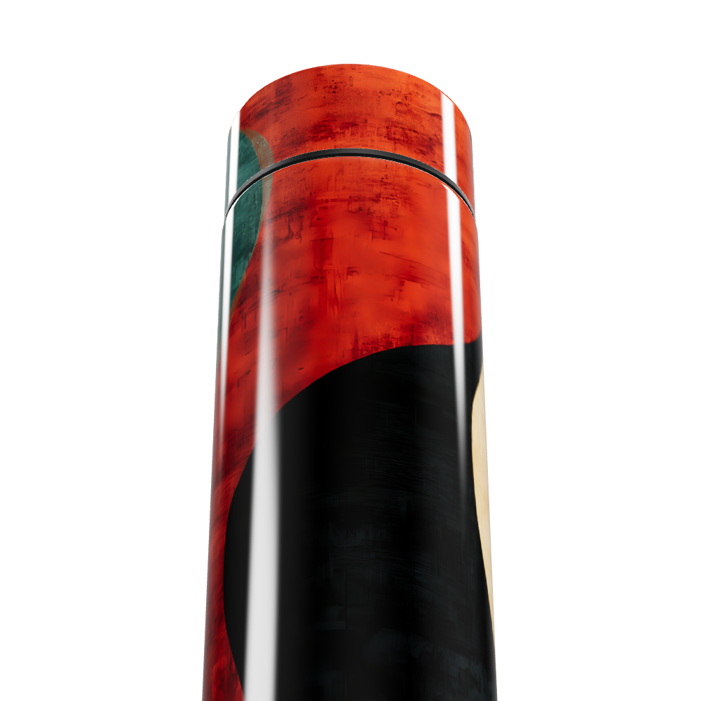 Garrafa Térmica Touch - Estampa Abstrata Colorida