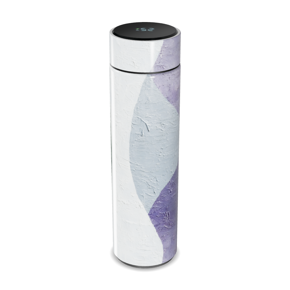 Garrafa Térmica Touch - Preto e Verde Marmorizado