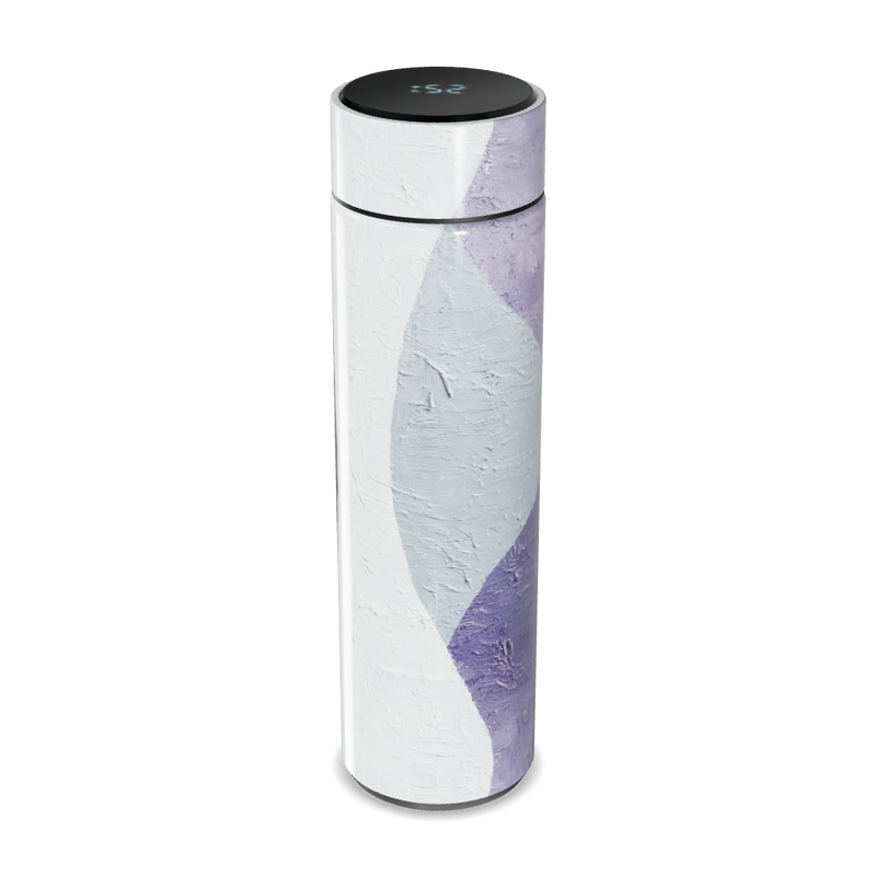 Garrafa Térmica Touch - Preto e Verde Marmorizado