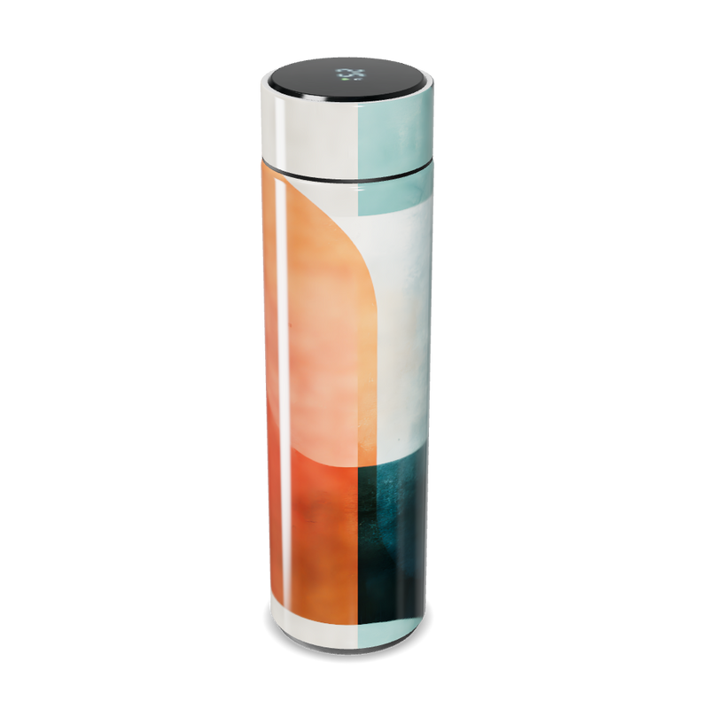 Garrafa Térmica Touch - Laranja Digital Inox