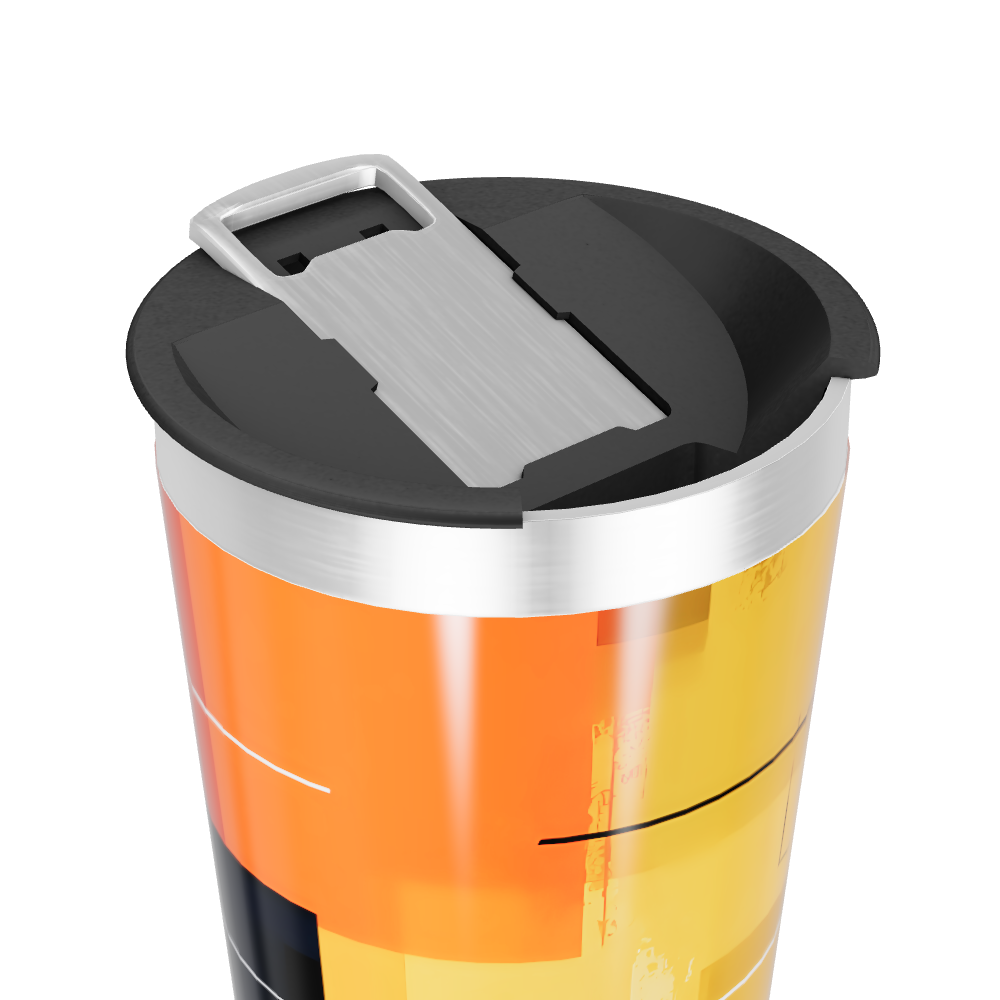 Copo Térmico - Estampado Colorido Aço Inox