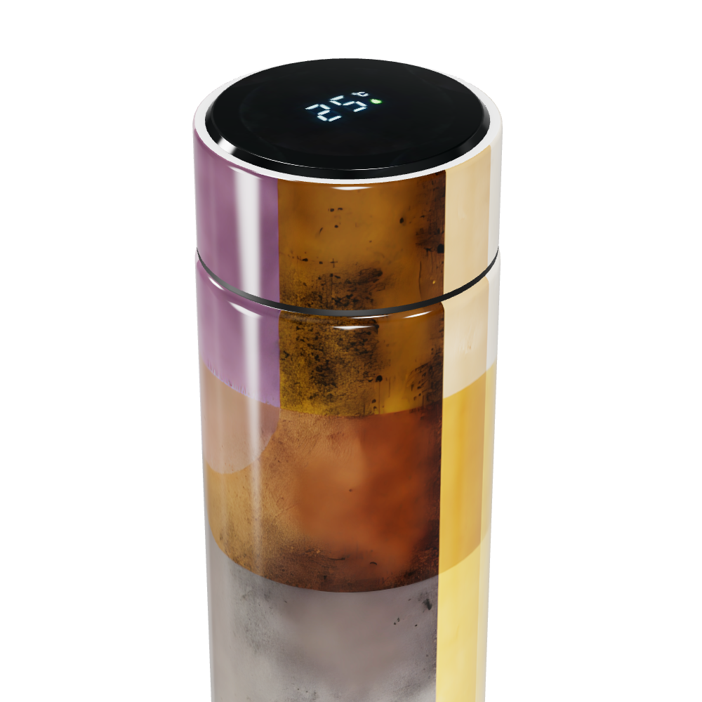 Garrafa Térmica Touch - Vidro Multicolor