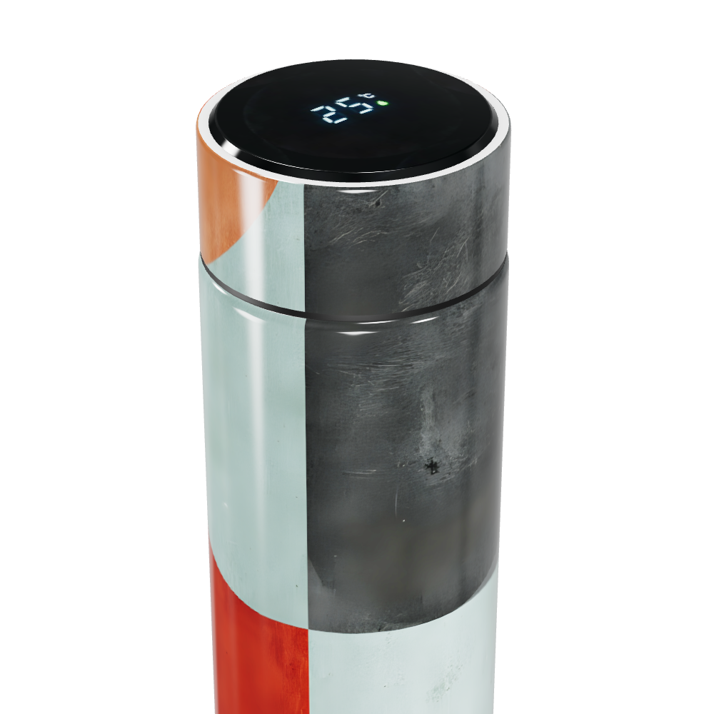 Garrafa Térmica Touch - Metal com Display Digital