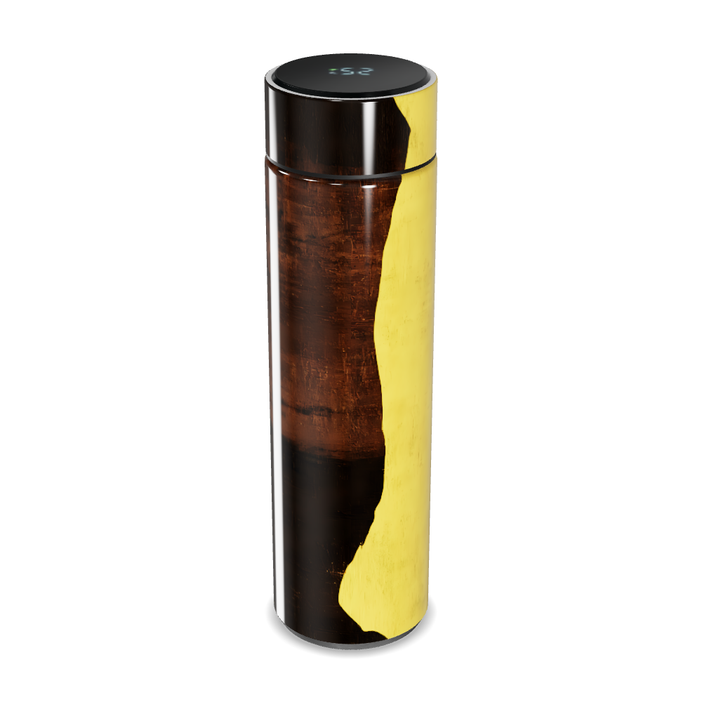 Garrafa Térmica Touch - Amarela Digital Inox
