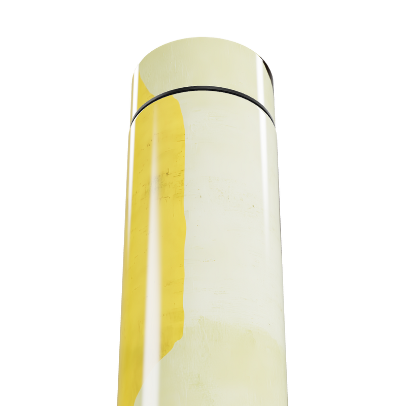 Garrafa Térmica Touch - Amarela Digital Inox