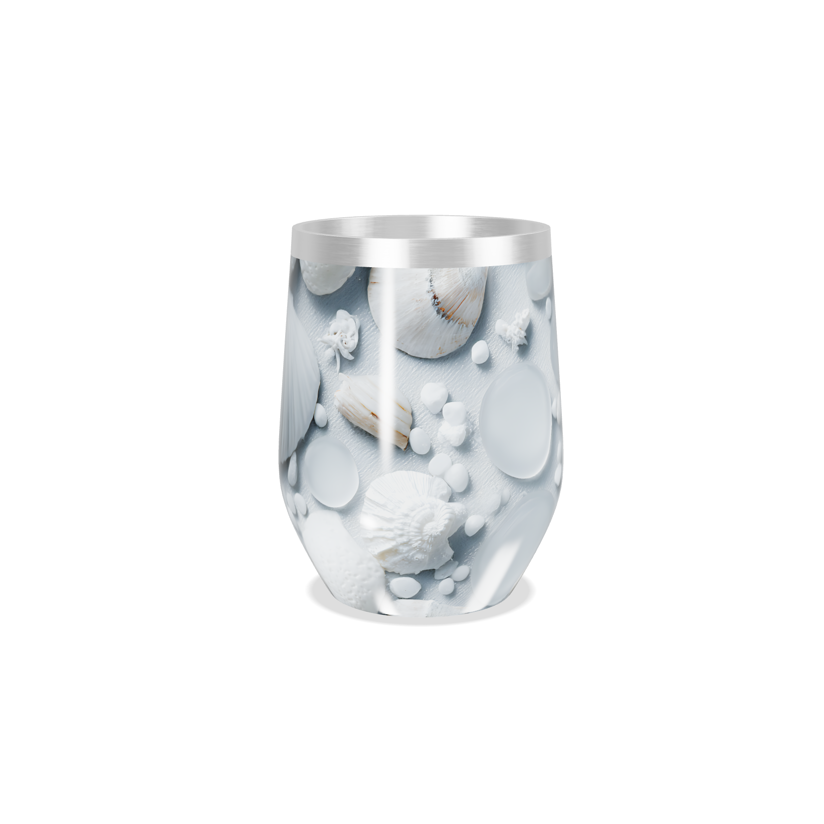 Copo Térmico Slim - Estampa Praia Estrelas