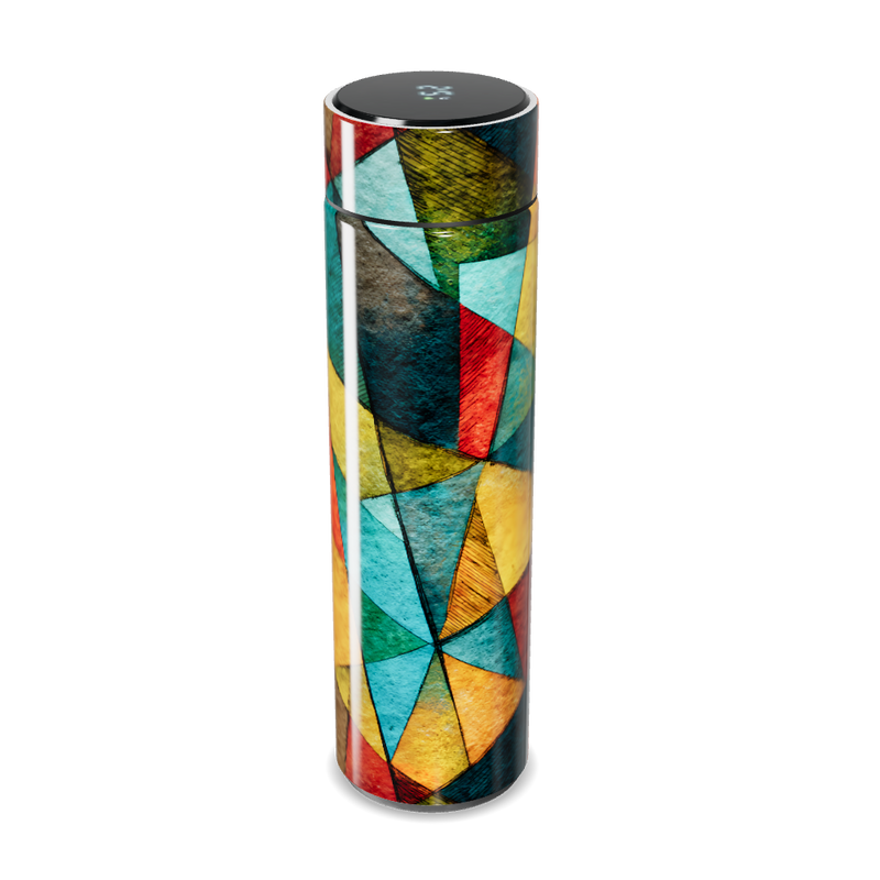 Garrafa Térmica Touch - Colorida Abstrata