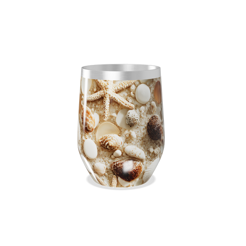 Copo Térmico Slim - Conchas Marinhas Aço Inox