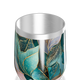 Copo Térmico Slim - Folhas Coloridas Inox